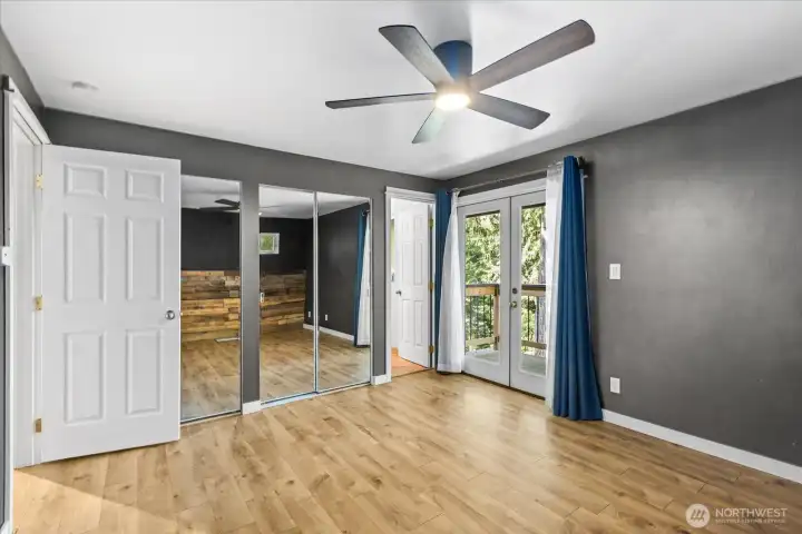 Two closets