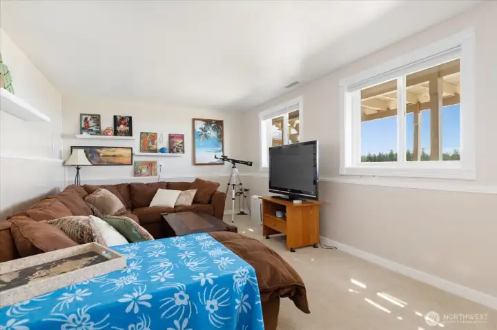 Great space for relaxing  TV or playing games .