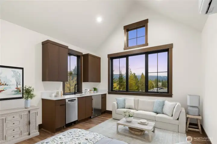 ADU with separate entrance, kitchenette and 3/4 bath. ADU with separate entrance, kitchenette and 3/4 bath.