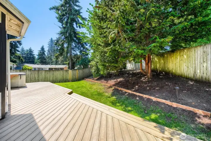 Large deck