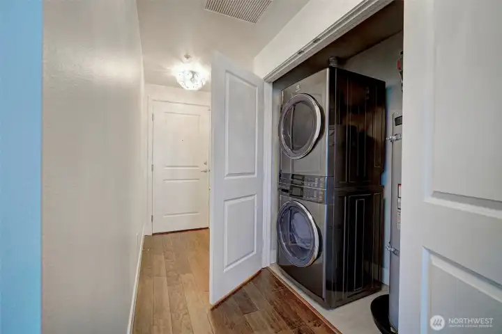 Full size laundry. All appliances stay.