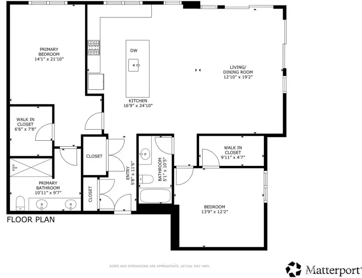 Well designed floorplan.