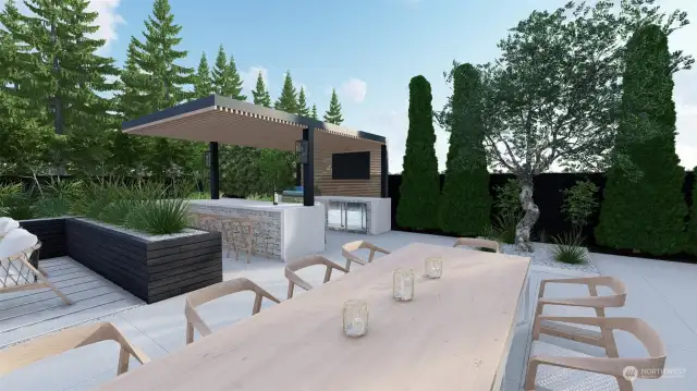 Rendering (Backyard)