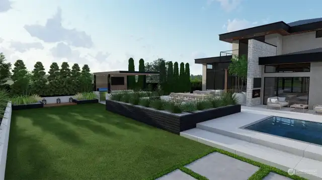 Rendering (Backyard)