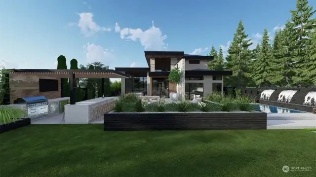 Rendering (Backyard)