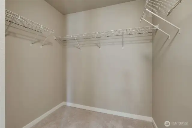 Walk in Closet in Primary Bathroom