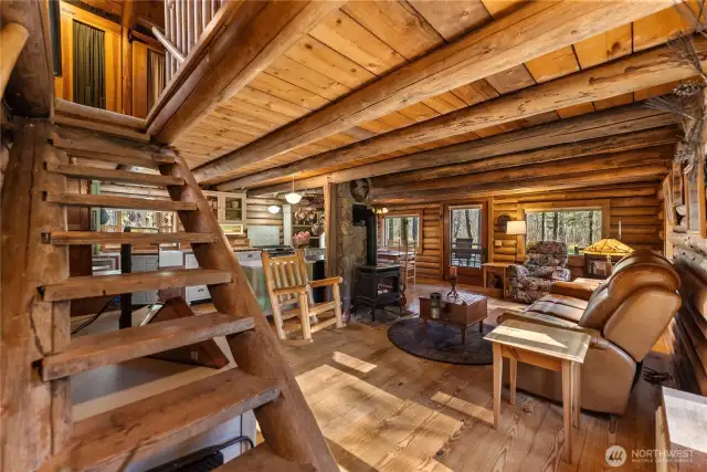 Upstairs to the bedroom