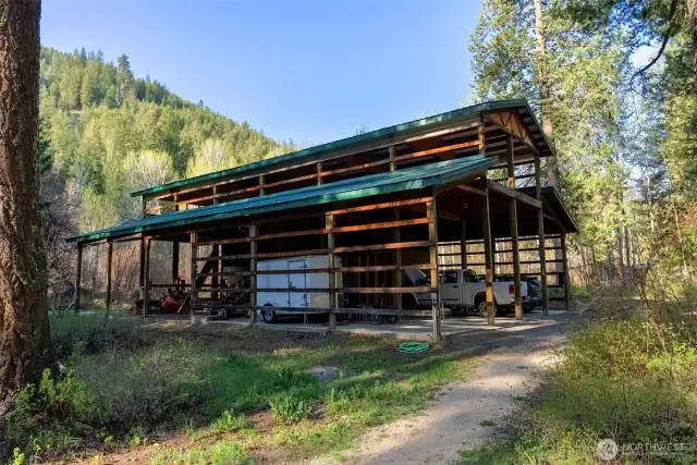This barn/workshop is a dream come true!