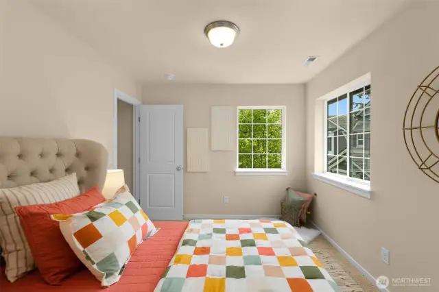 Upstairs guest bedroom #2