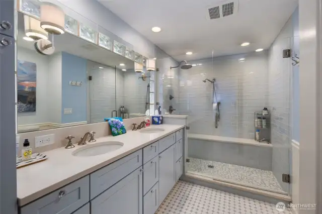 Primary Attached Bath~