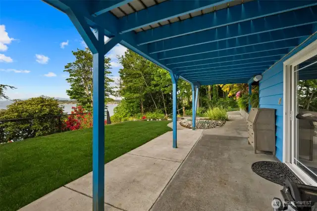 Lower Patio w/ Landscaped Yard and More Views~