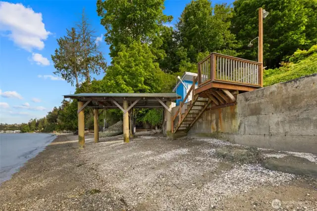 Unique Covered Boat Parking w/ Cradle Lift~