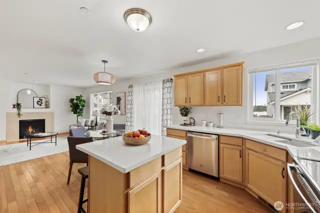 Spacious Kitchen