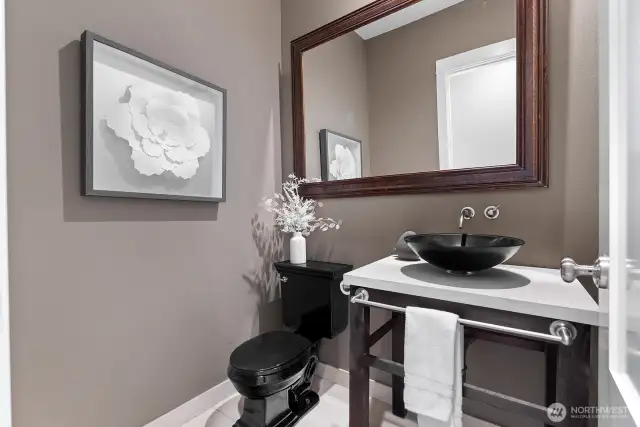 Powder room at the Main floor