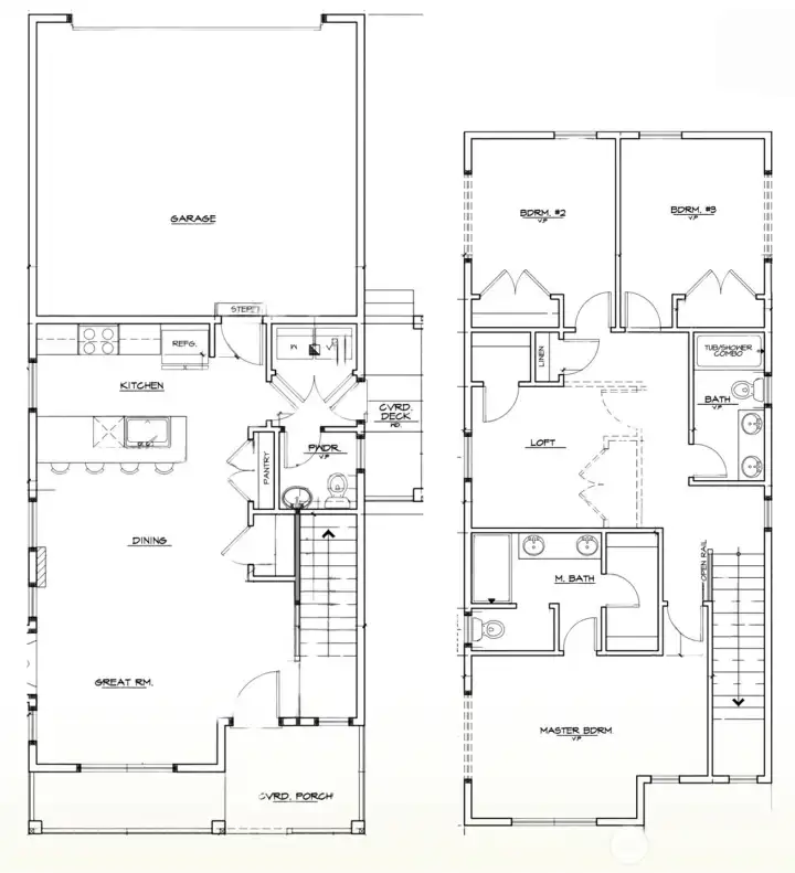 Great floor plan, with versatile loft space