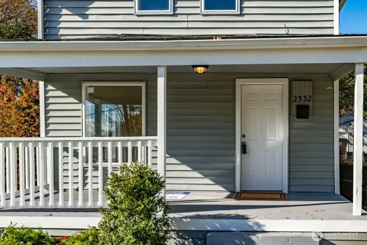Nice front porch