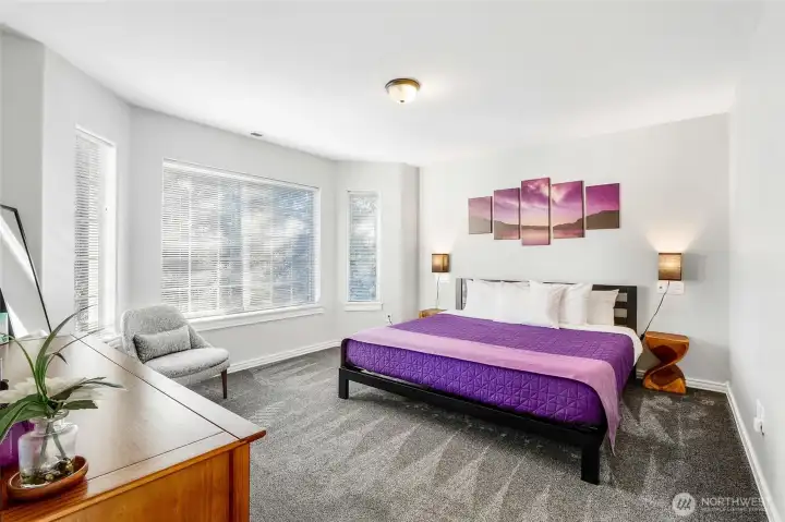 2nd upstairs bedroom. All the bedrooms are very spacious