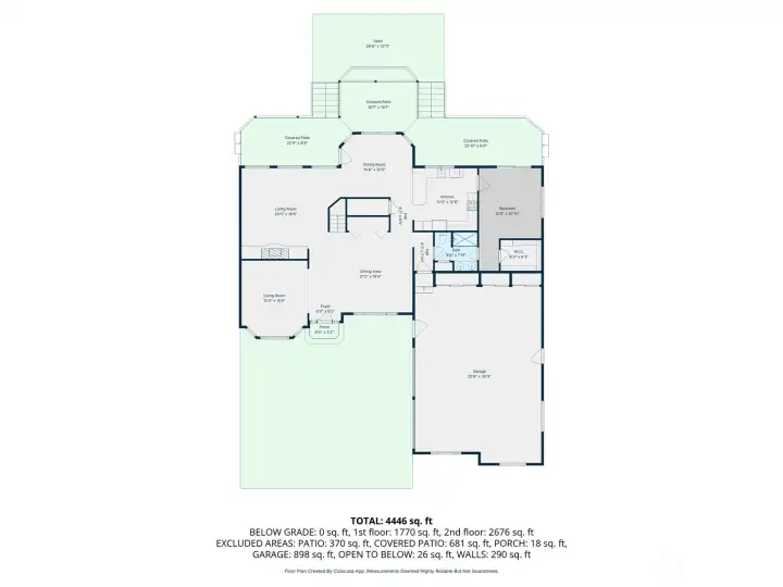 This floorplan is immense. Look at the garage space and their is heated flooring in there as well.