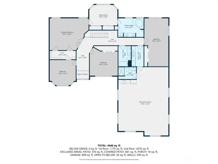 Quite the home with all these beds and entertaining area. A real place to call home!