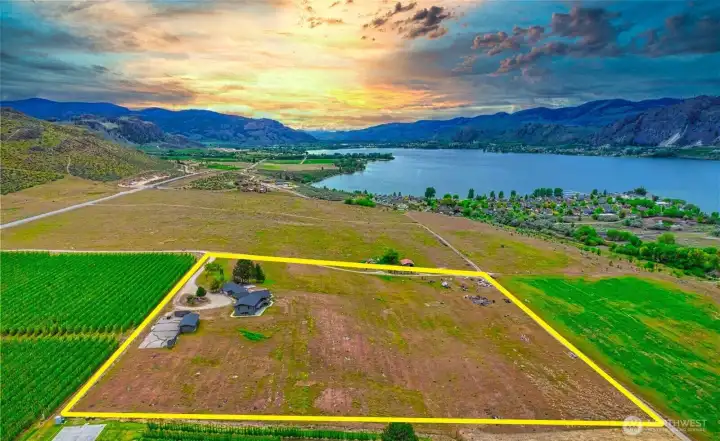 10 irrigated acres with no recorded covenants, conditions and restrictions allows use flexibility