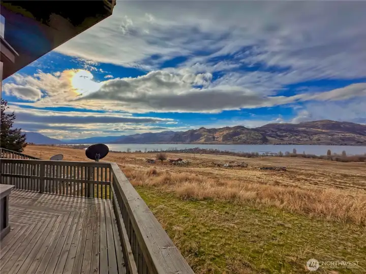 Deck view towards City of Oroville