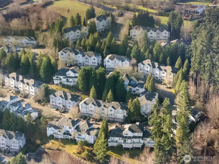 on the top level of the community