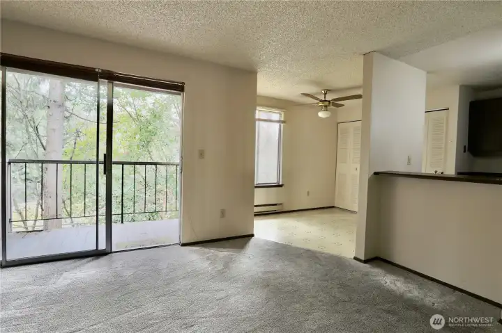 Lots of natural light