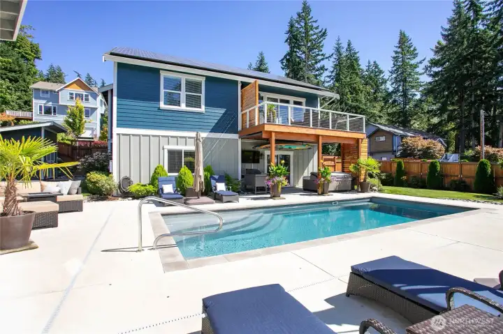 Easy to care for pool