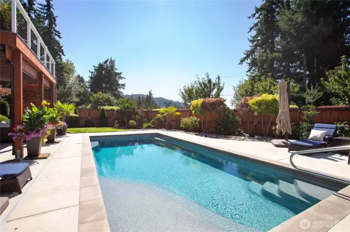 Easy to care for pool