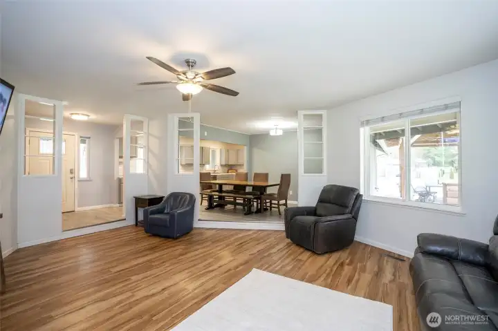 Step inside this welcoming home and enjoy the comfortable living area.
