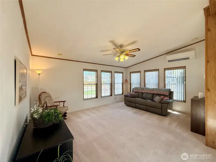 Family room, which could also be an office/den.