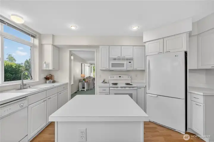 Ample Cabinet & Countertop Space