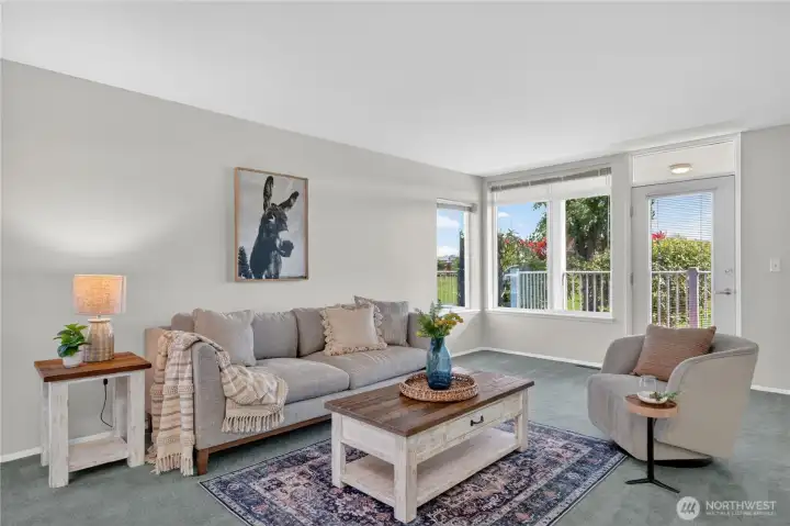 Spacious Living Room