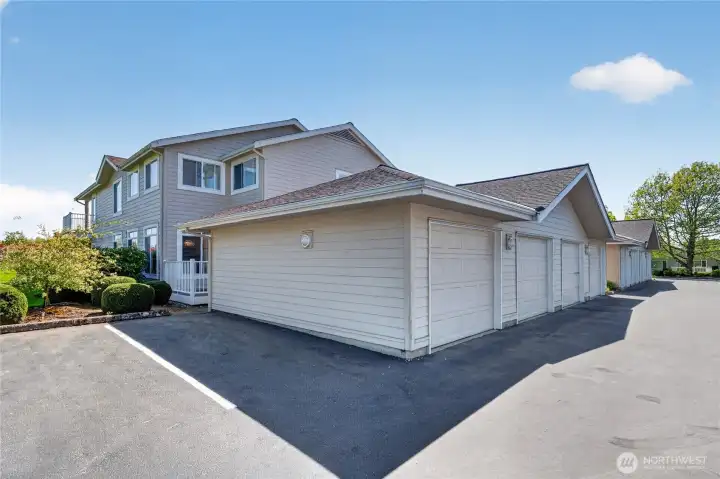 1-Car Garage assigned to Unit #1A