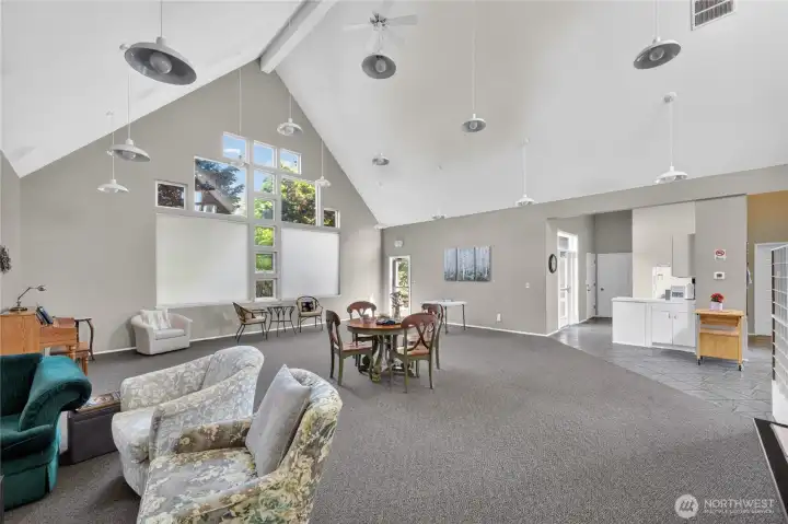Large area for Hosting Gatherings