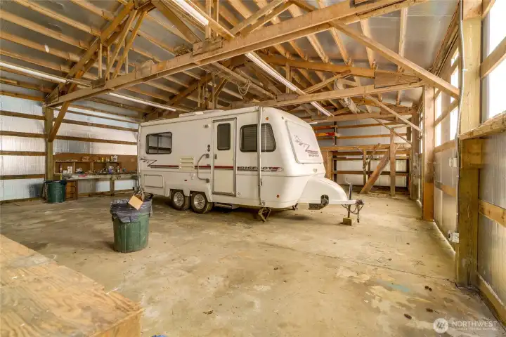 SHOP INSULATION AND LIGHTS