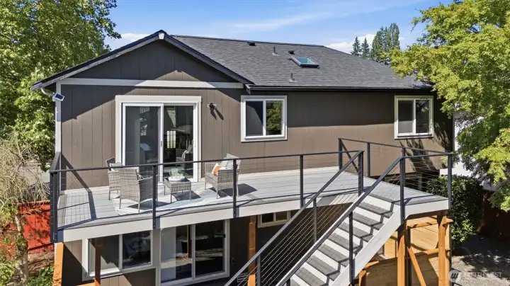 NEW back deck