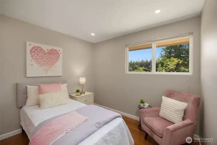 Spacious well lit Third bedroom