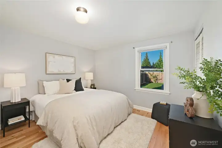 Main floor bedroom #2.