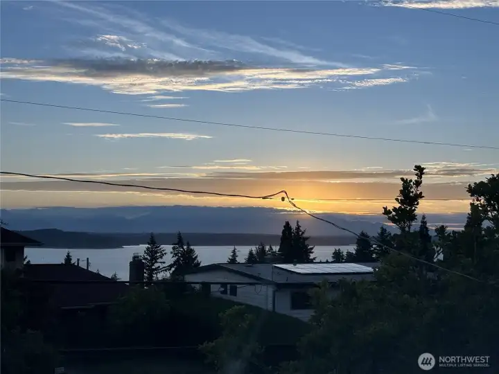 There are also Sound and Mountain views right here.