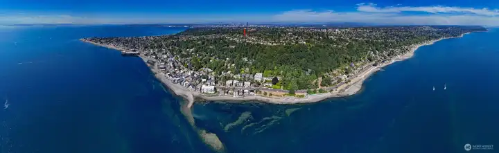 Panoramic photo.