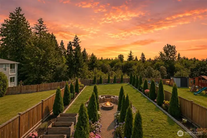 This home has the most incredible and dramatic sunrises!