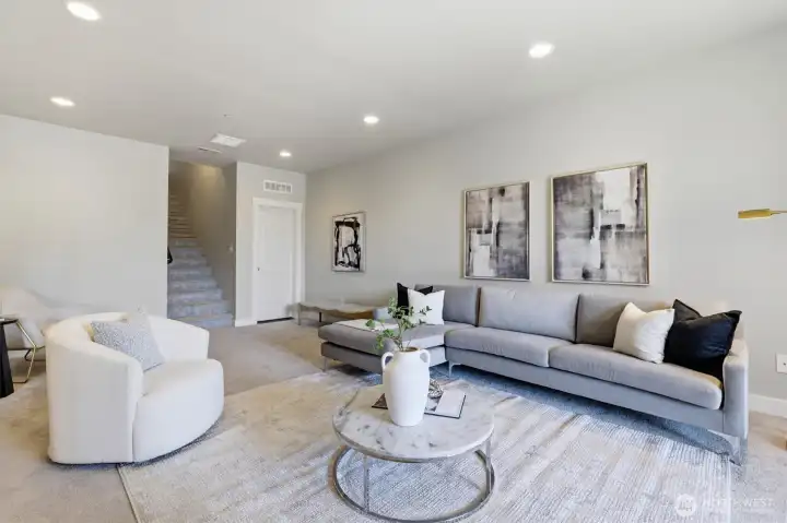 Additional view of the spacious bonus room.