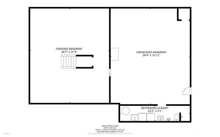 Basement Floorplan Basement Floorplan