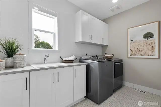 Laundry: Model Home pictures for reference only- Colors and features will vary. Please talk with our site team for specific  details.