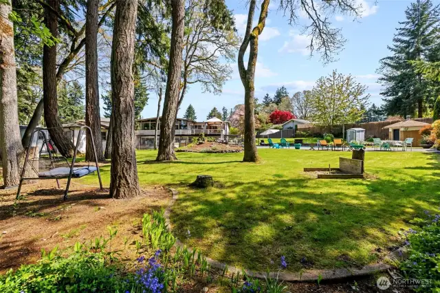 You already have a built in horseshoe pit. Just bring your horseshoes!