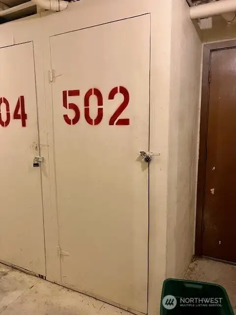 Locker storage on 2nd Floor