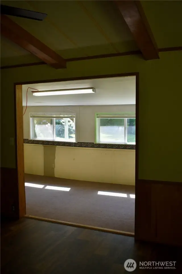 Additional room, possible den/ office or craft room.