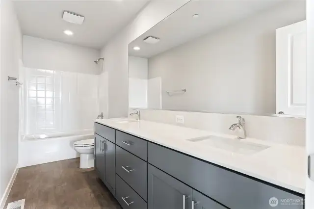 Photos are from a previously completed home. Actual finishes will vary. See site agent.