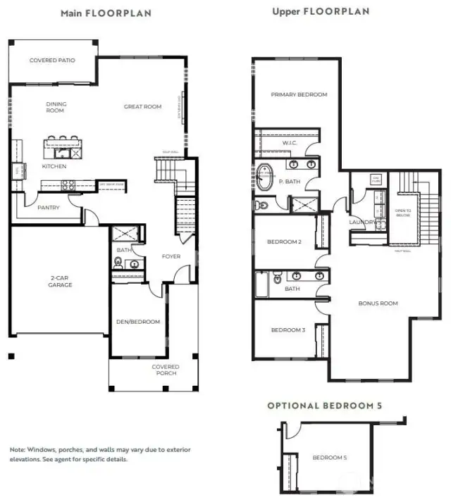Robin Floorplan at Uplands